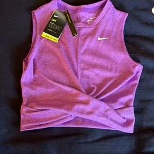 Purple Nike top